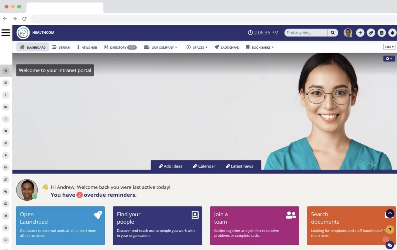 Enhance your employee engagement, efficiency, and productivity with AgilityPortal