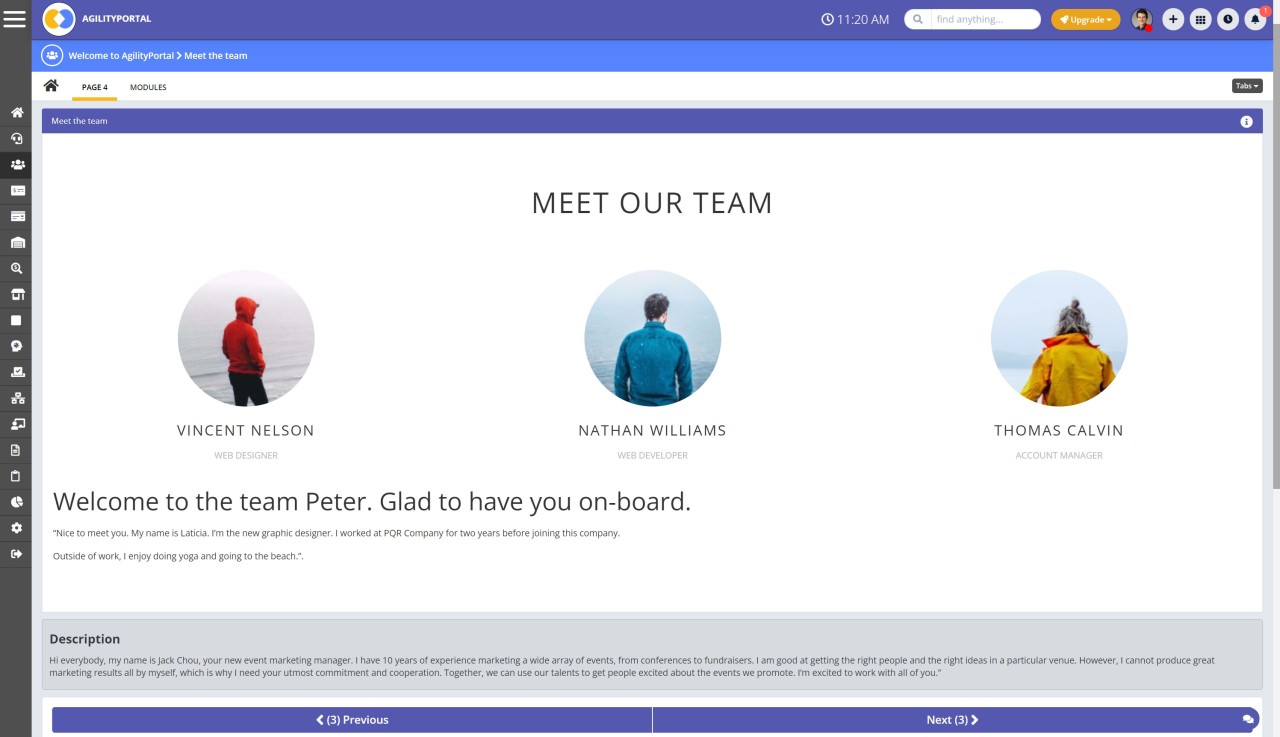 Find a work buddy for new hire