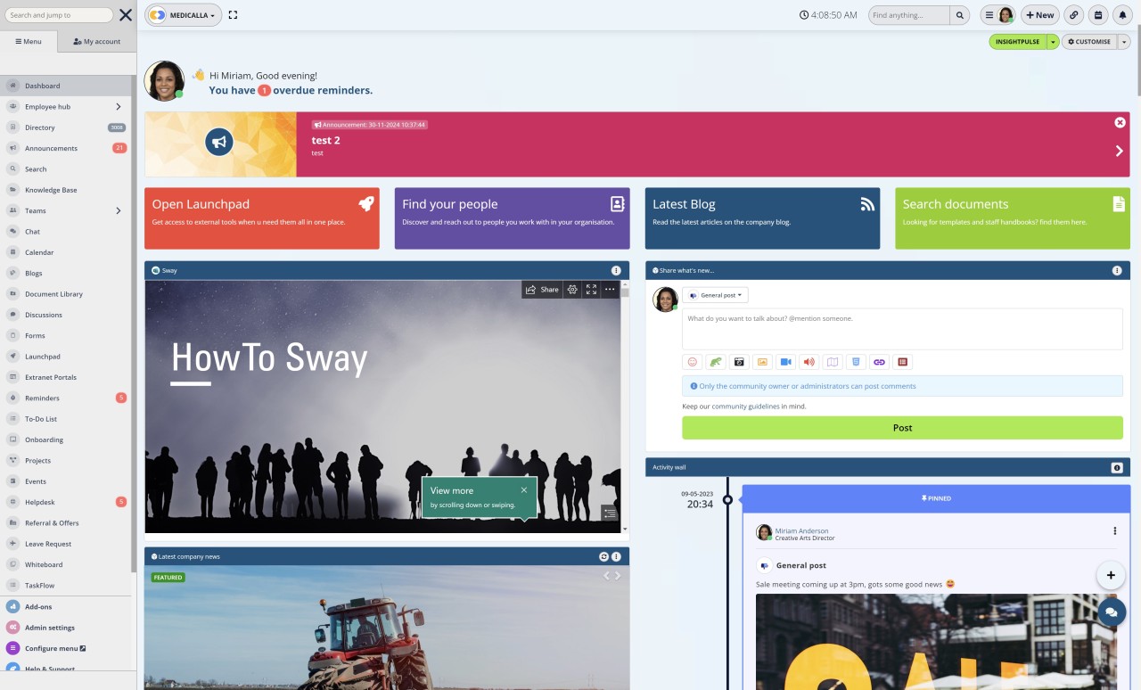 AgilityPortal - Number 1 Best Team Communication App