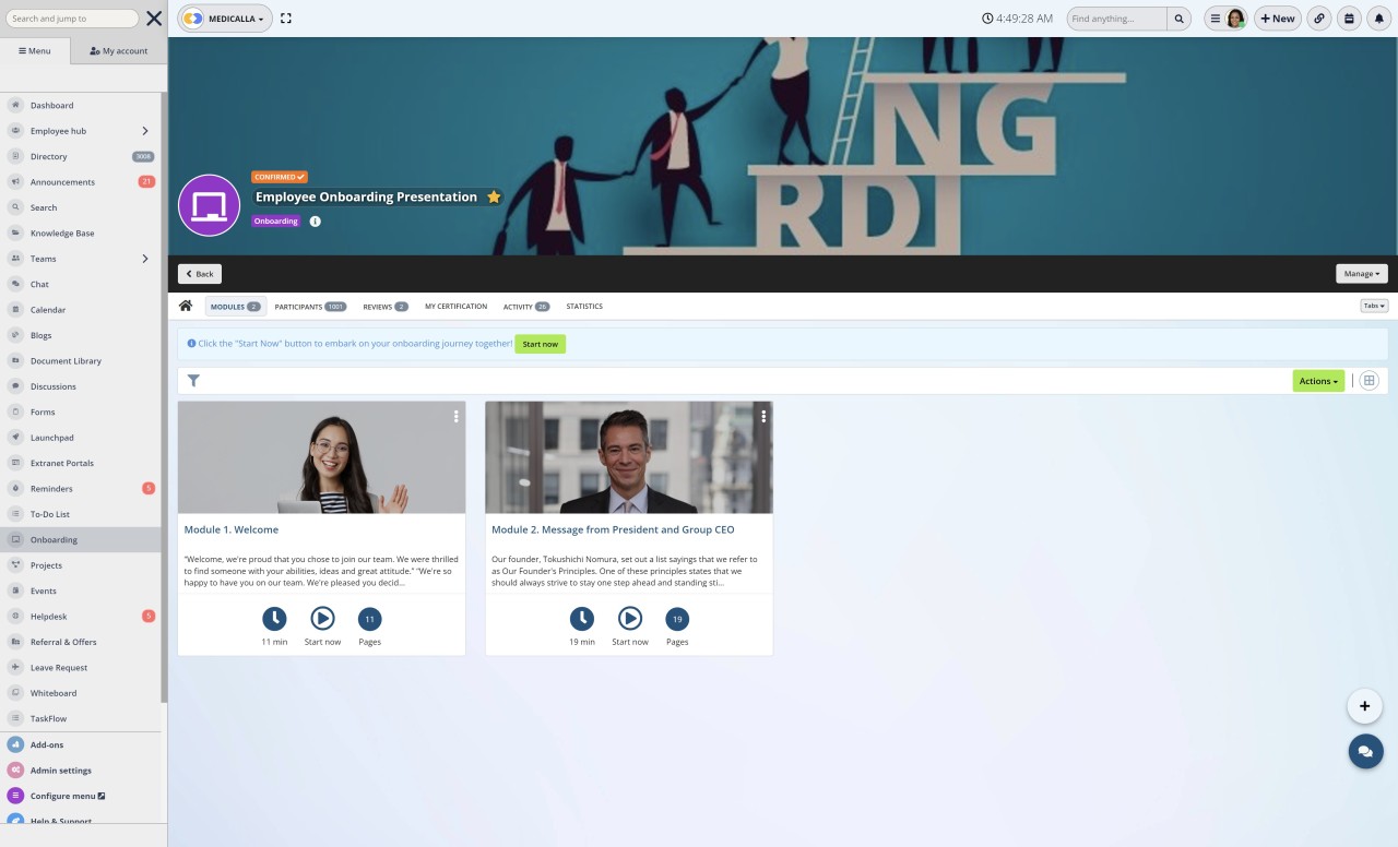 Employee Training and Onboarding