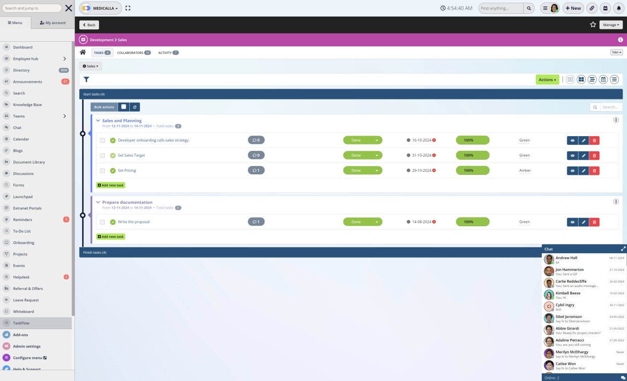 Task and Workflow Management