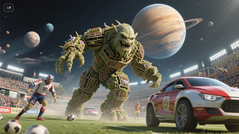 Medals, mascots, and mutant referees