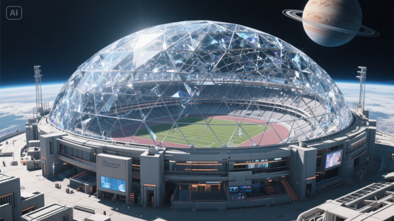 Stadiums floating between universes