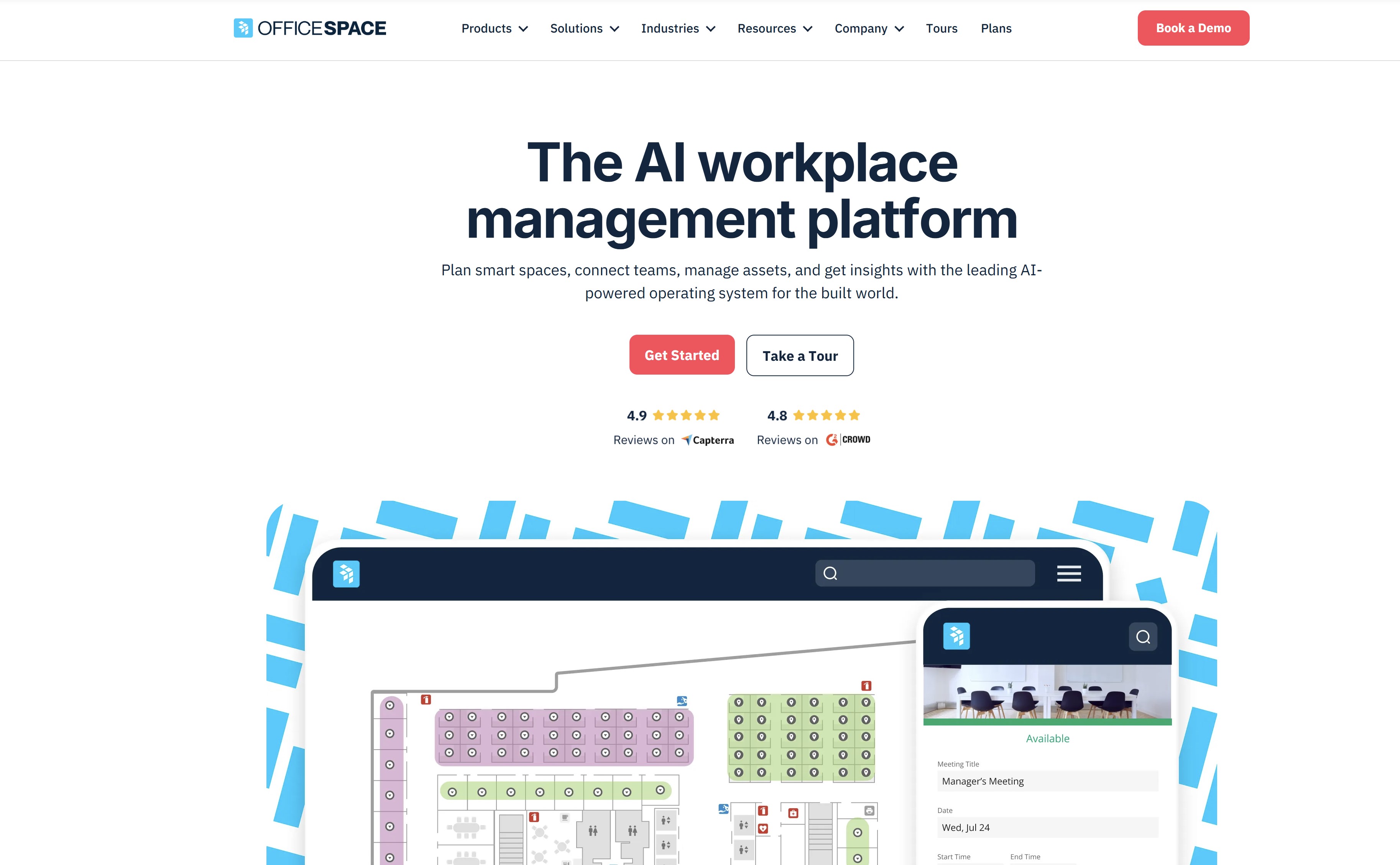 #6. OfficeSpace &ndash; Best for Enterprise Workplace Management
