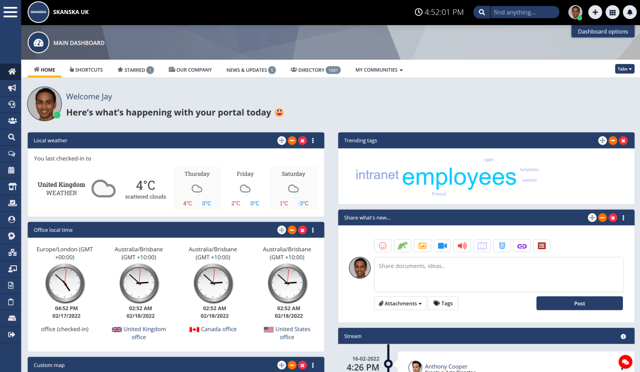 b2ap3_large_Ability-to-personalize- Social Intranet software: Here is how you can find modern and affordable intranet in 2025 - Insight Blog