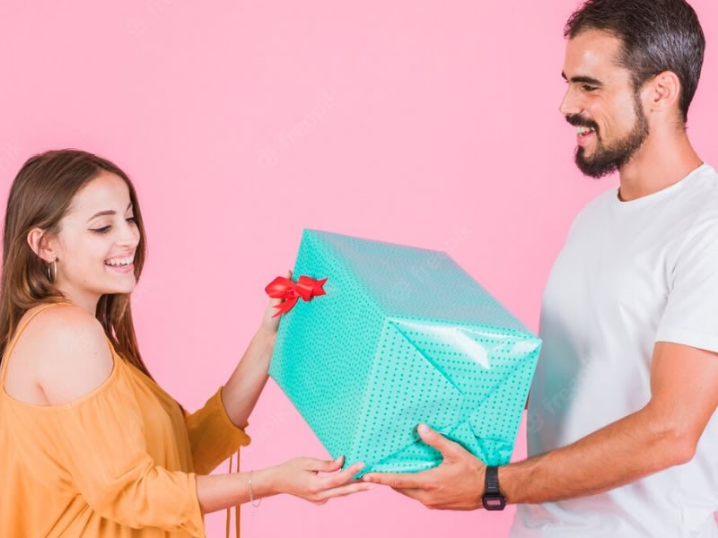 The process of Virtual White Gift Exchange 