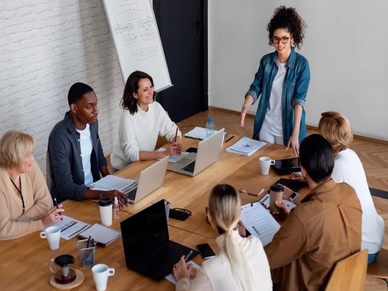 Connect with coworkers