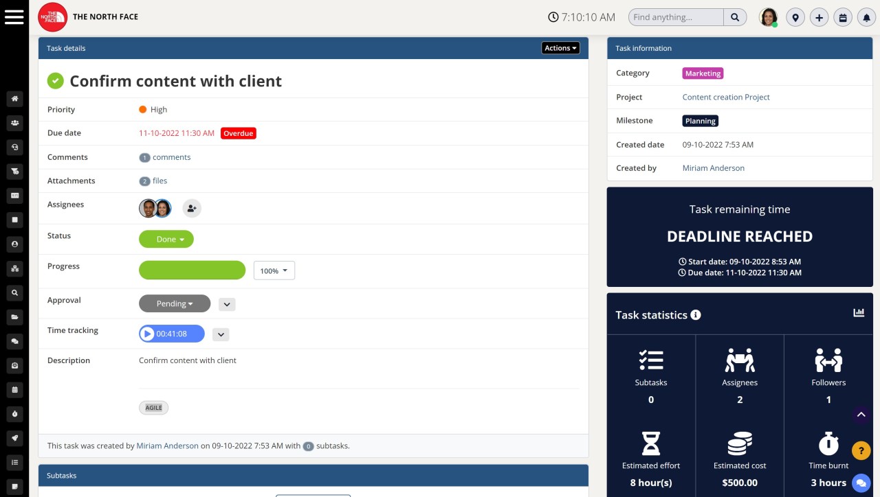Employee utilization rate
