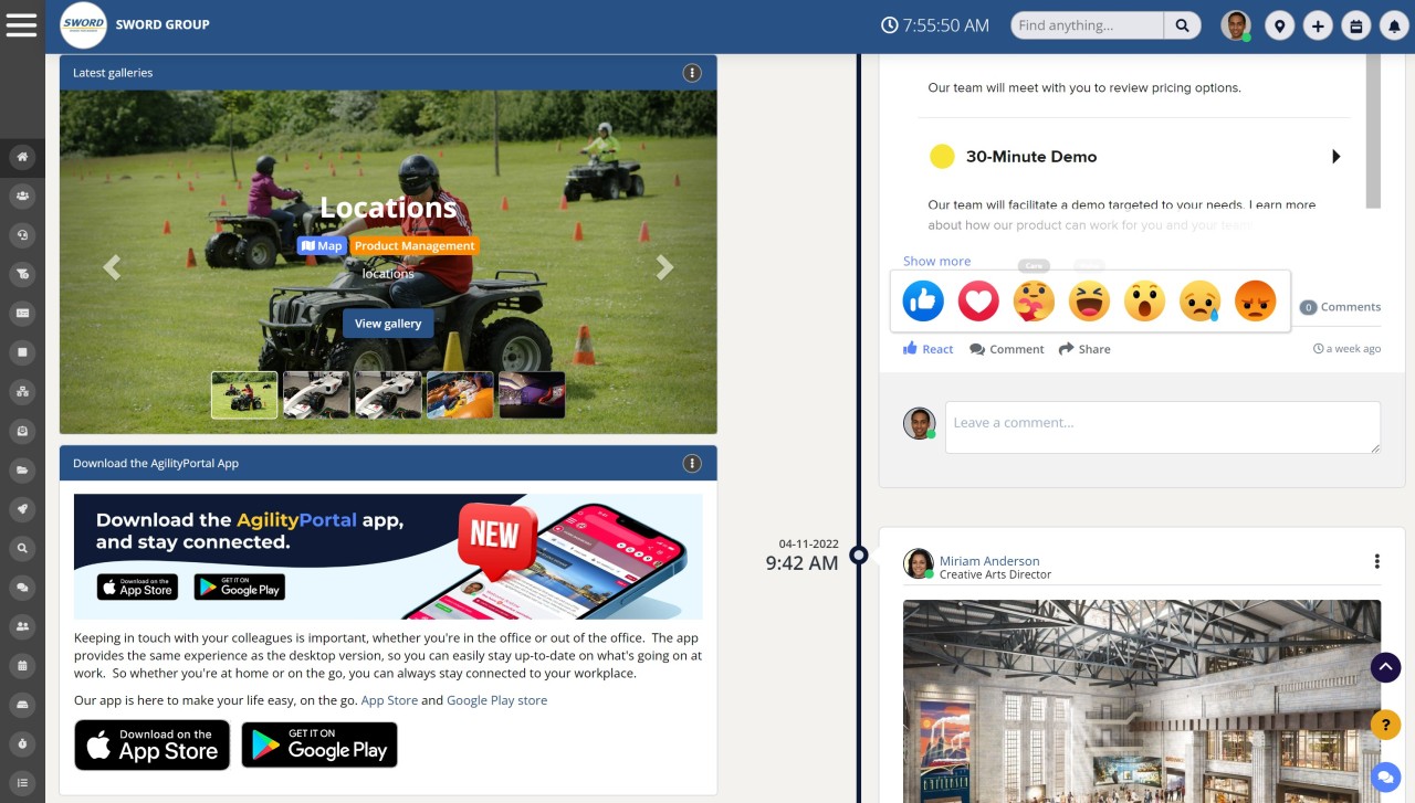b2ap3_large_social-intranet-features Must-have intranet features that can help your company in a crisis like the COVID-19 pandemic - Insight Blog