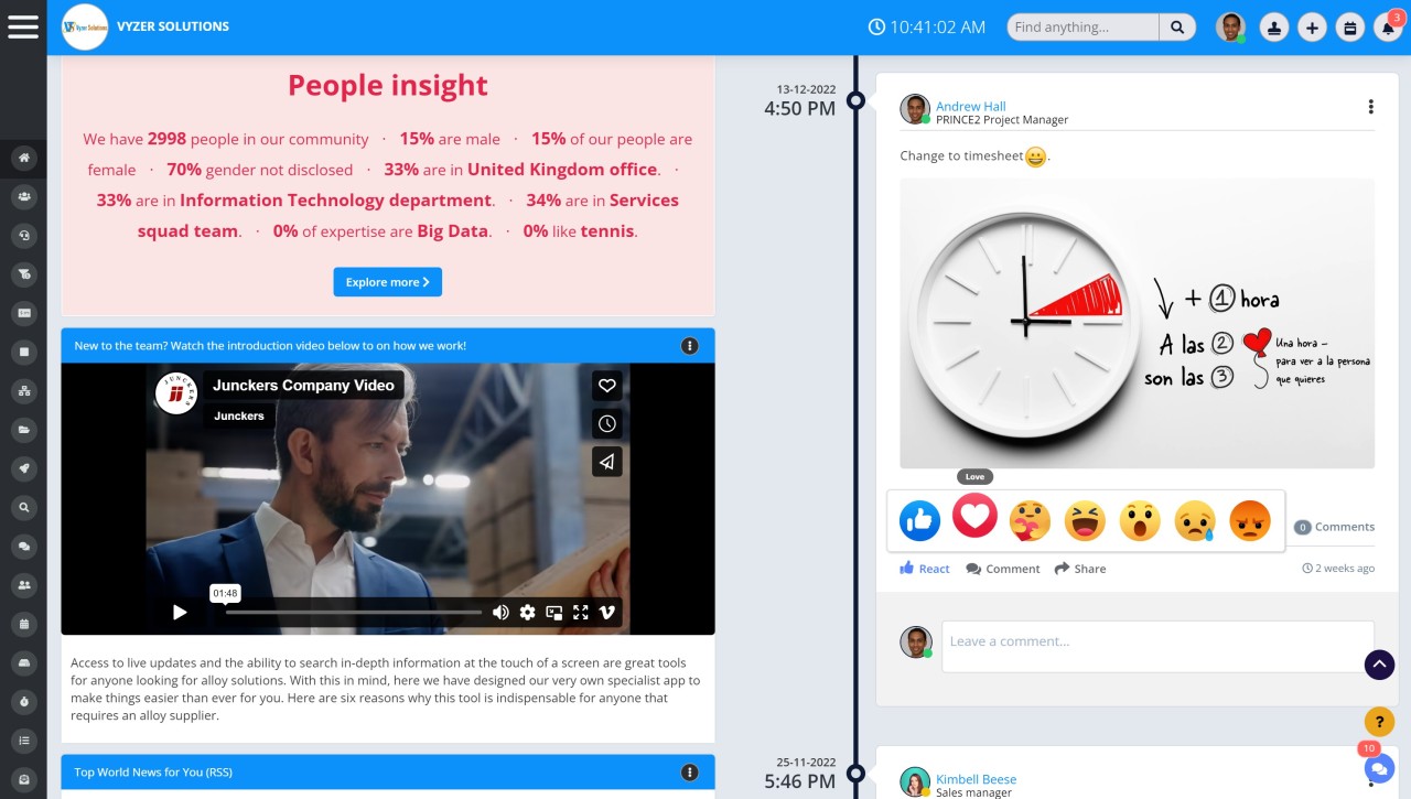 Must-have intranet features that help to improve internal communication 