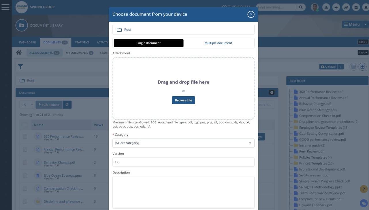 Intranet Document Sharing &ndash; How It Works