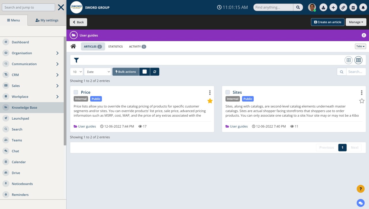 Best Practice Sharing Activities