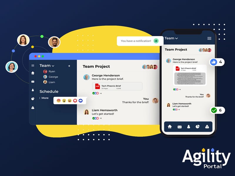 #4.AgilityPortal, Best for Cross-department Collaboration