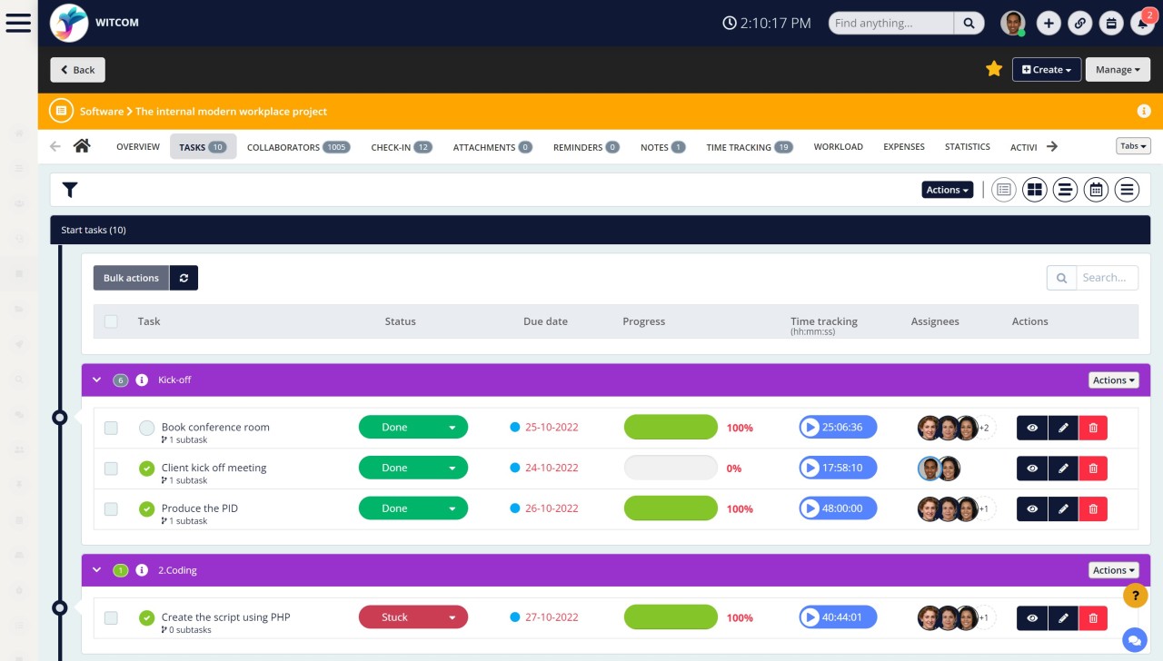 AgilityPortal Project management tool
