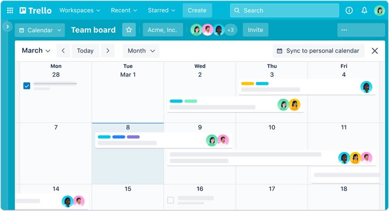 Trello Project management tool