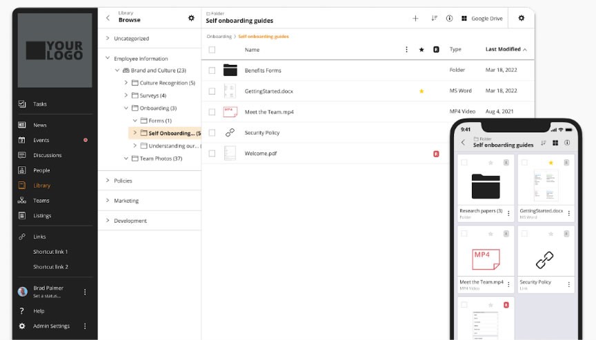 Slack intranet integration - Jostle