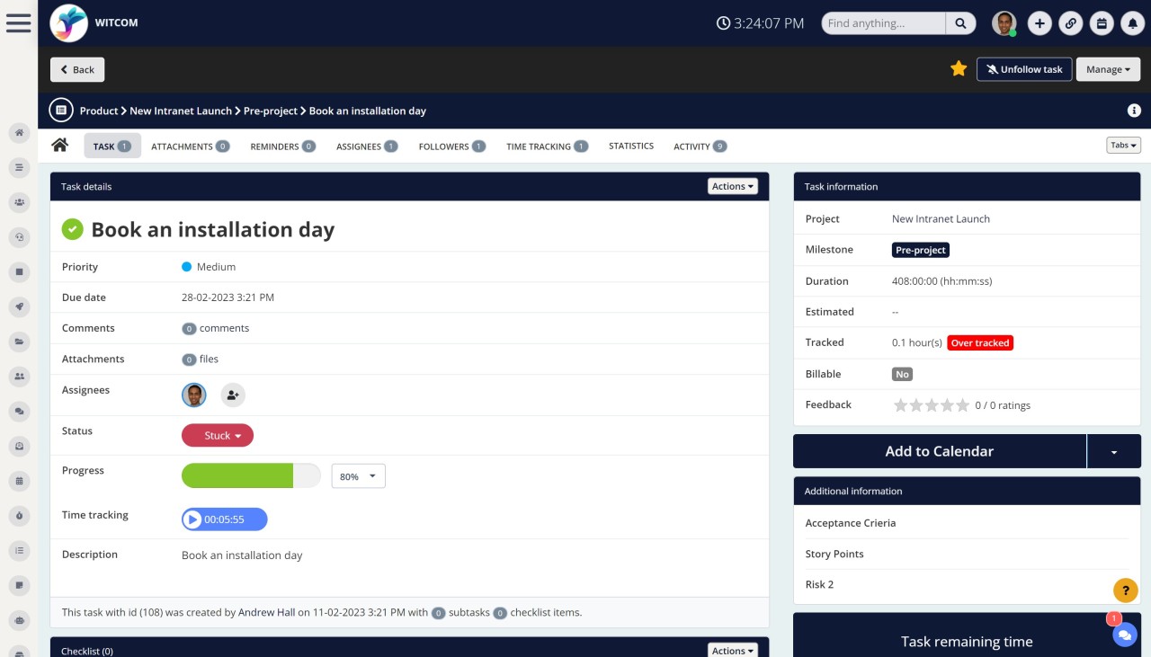 Slack Intranet Integration