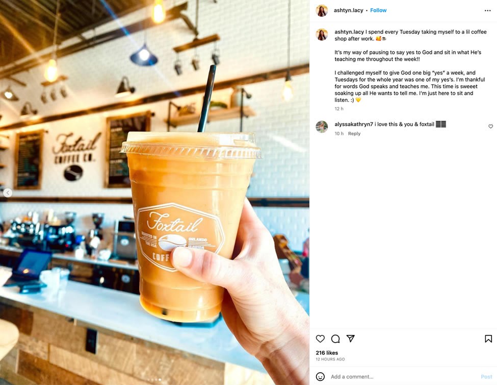 Center Campaigns Around User-Generated Content