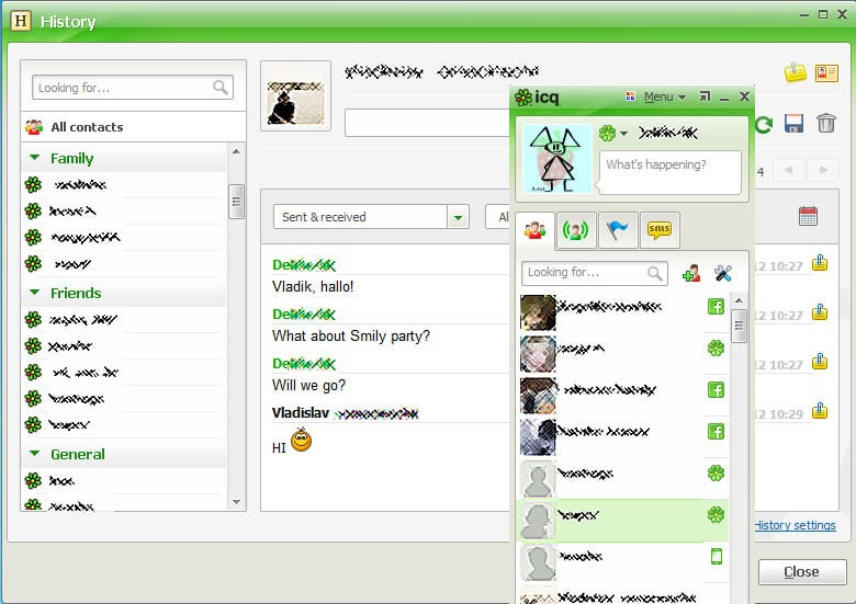 The history of instant messaging