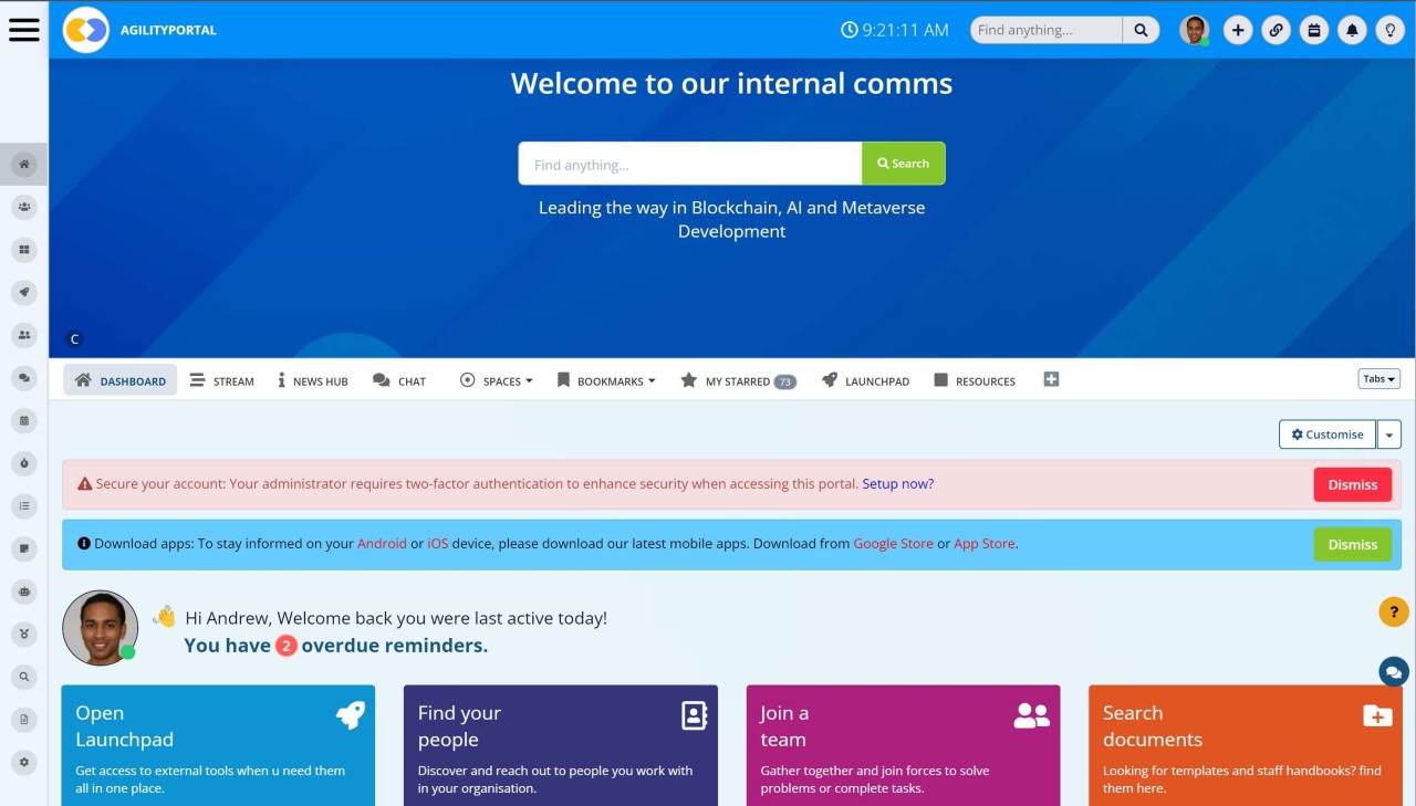 Internal Communication Platforms