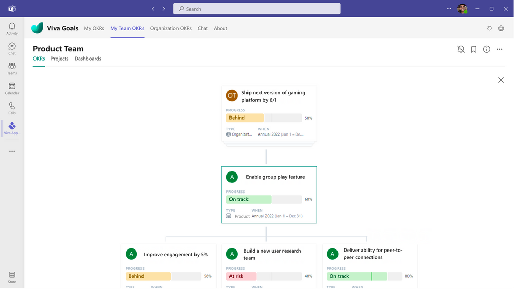 How To Use Viva Goals