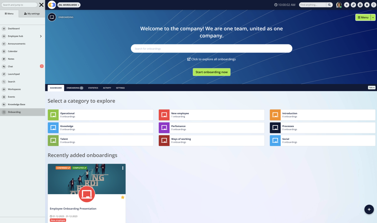Establish a robust onboarding process