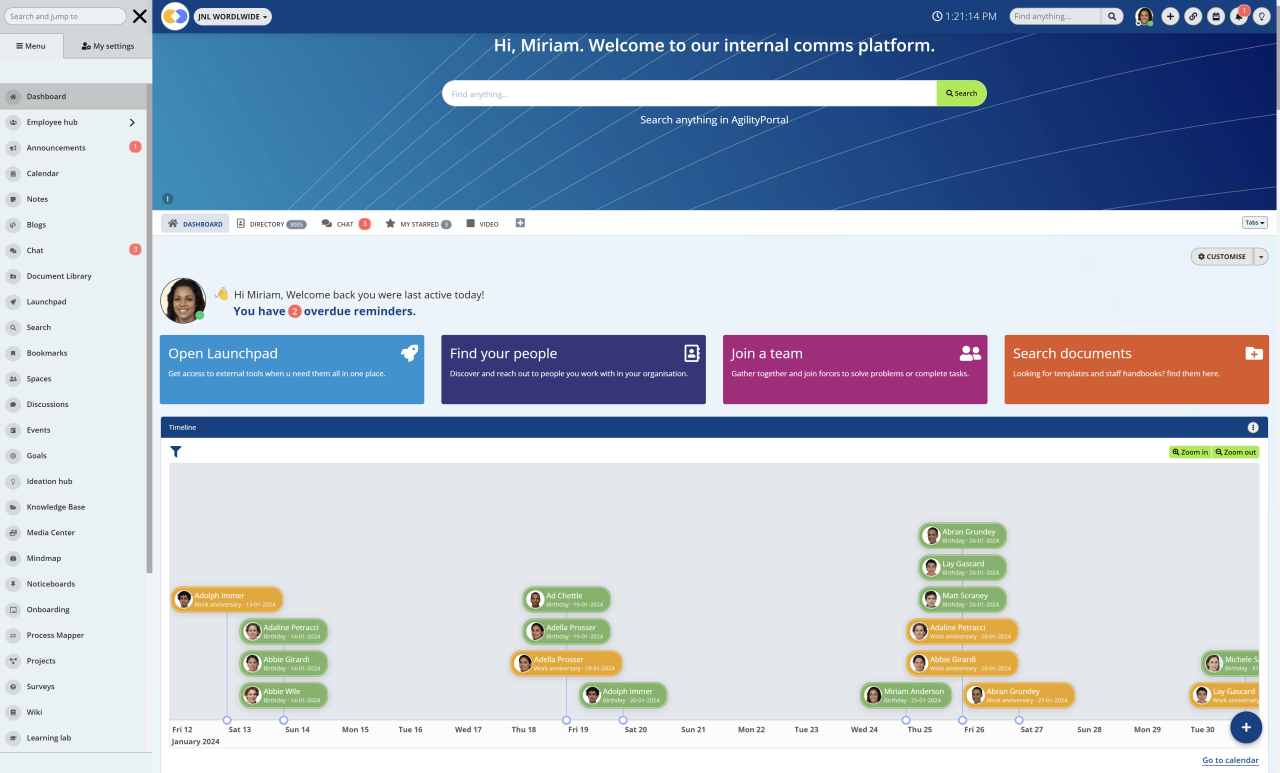 Enterprise Social Media Software