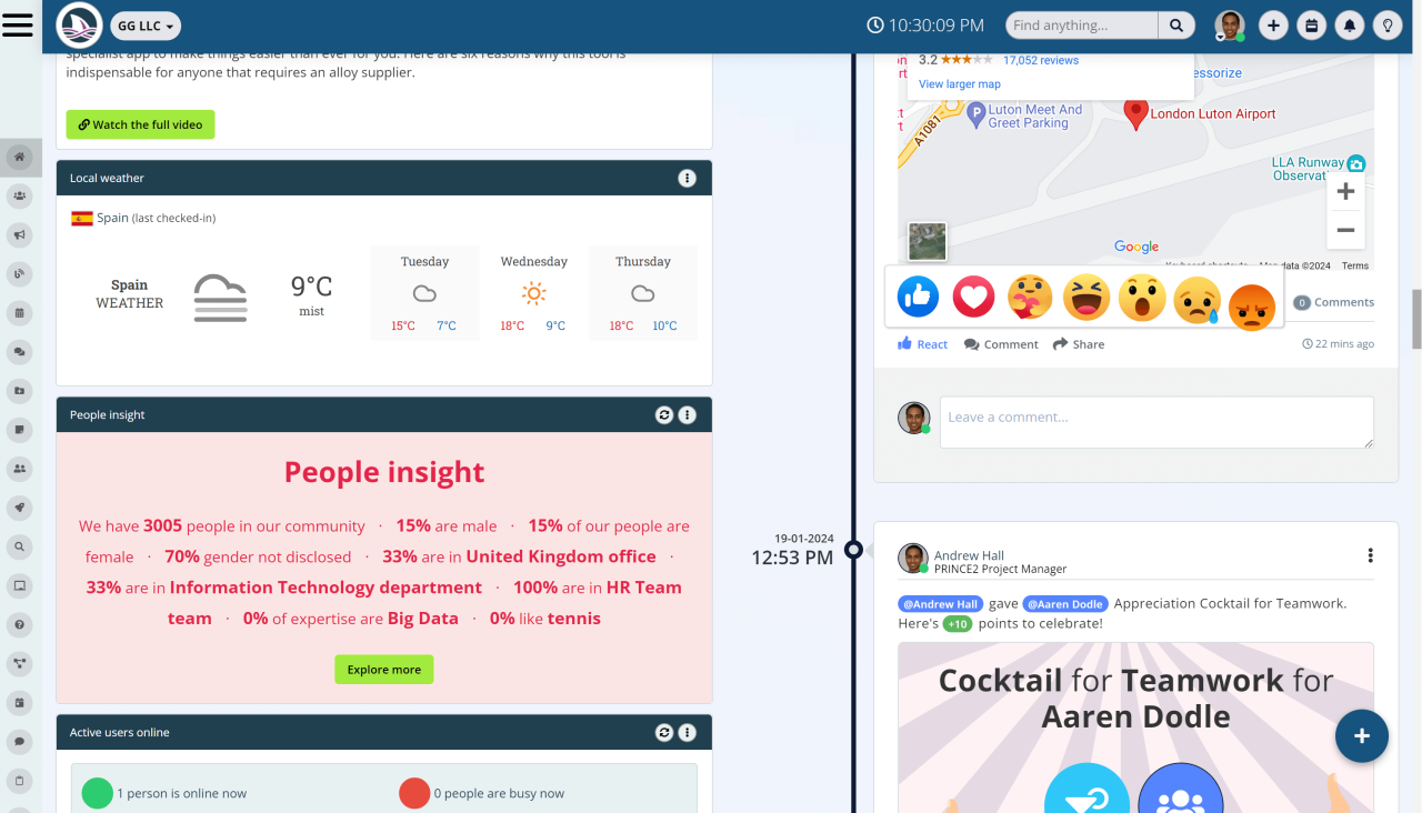 Boost engagement with features such as comments and reactions, similar to those found on social media platforms