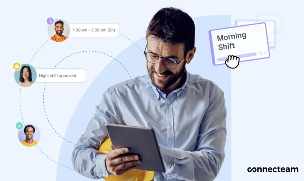 #3.Connecteam - Good for all-in-one employee management app for mobile teams