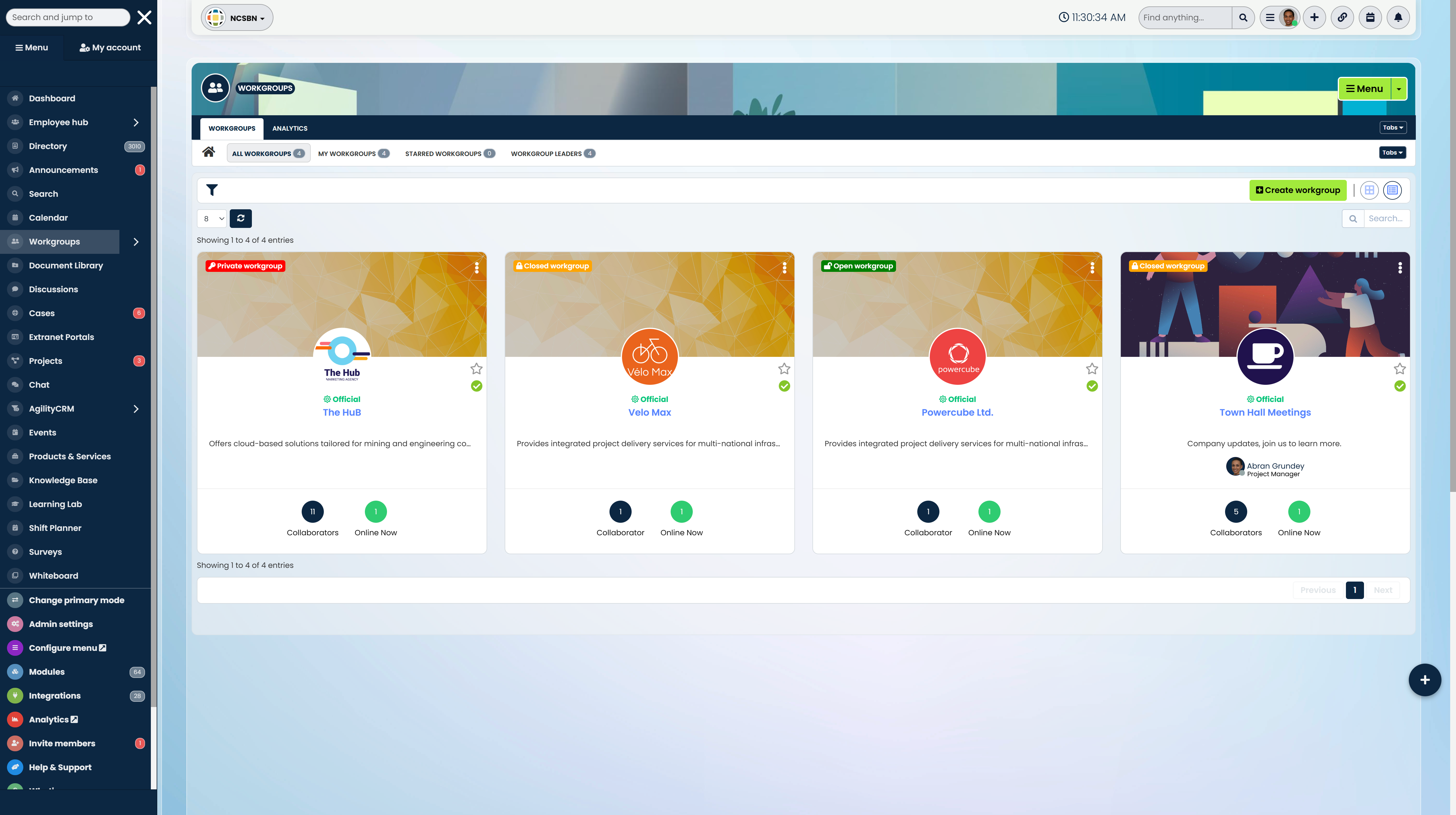 Centralized-Work-Hubs-for-a-Connected-Workplace What Is a Workplace Portal? How It Supports Hybrid Work and Flexible Teams - Insight Blog